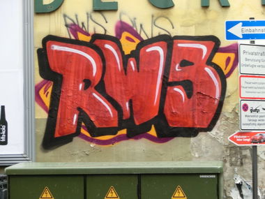 Graffiti Bombing in Bonn - Photo by Frame - RWS