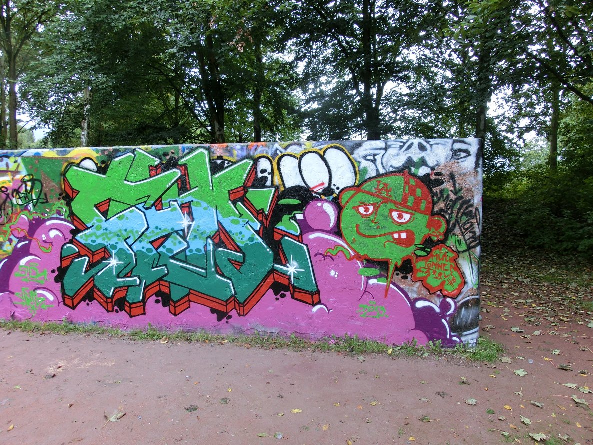Graffiti Wall in Bonn - Photo by Frame - Frm, Frame, Sea (2013)