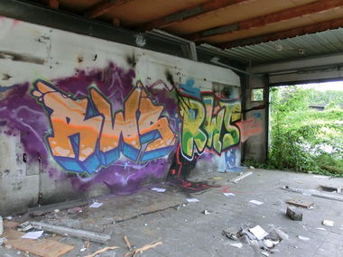 Graffiti Wall in Bonn - Photo by Frame - RWS, Ster, Lone (2013)