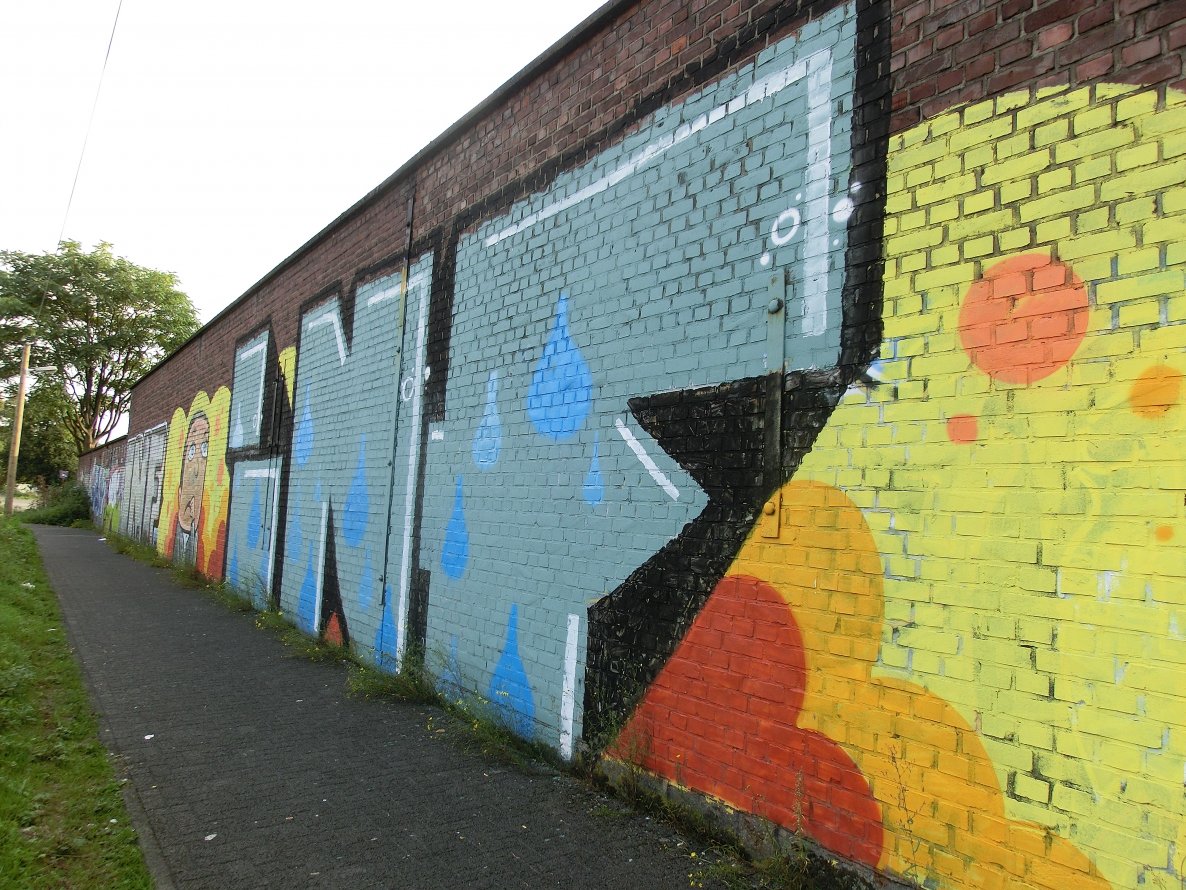 Graffiti Wall in Bonn - Photo by Frame - INF, INF, crew