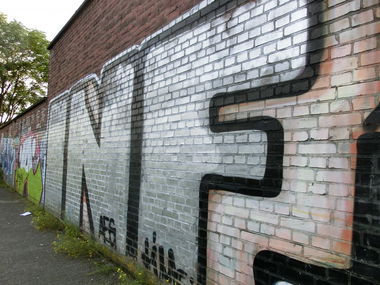 Graffiti Bombing in Bonn - Photo by Frame - INF, Tim, Aeg