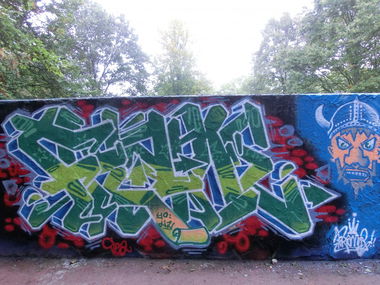 Graffiti Wall in Bonn - Photo by Frame - Frame, Frm (2013)