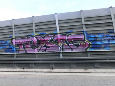 Graffiti Wall - Photo by Frame - Texas