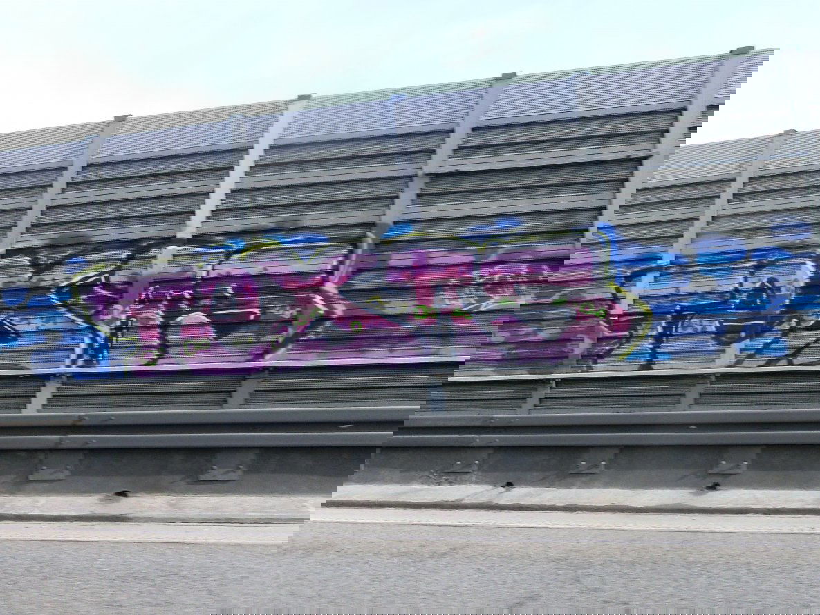 Graffiti Wall - Photo by Frame - Texas