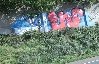 Graffiti Wall - Photo by Frame - INF (2013)