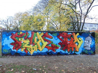 Graffiti Wall in Bonn - Photo by Frame - Frame, Frm (2013)