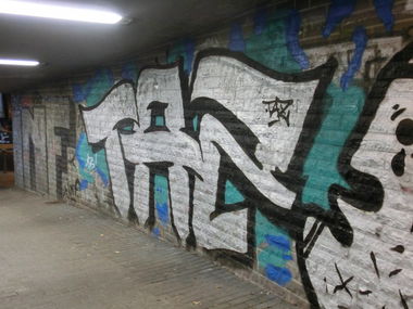 Graffiti Bombing in Bonn - Photo by Frame - INF, Taz