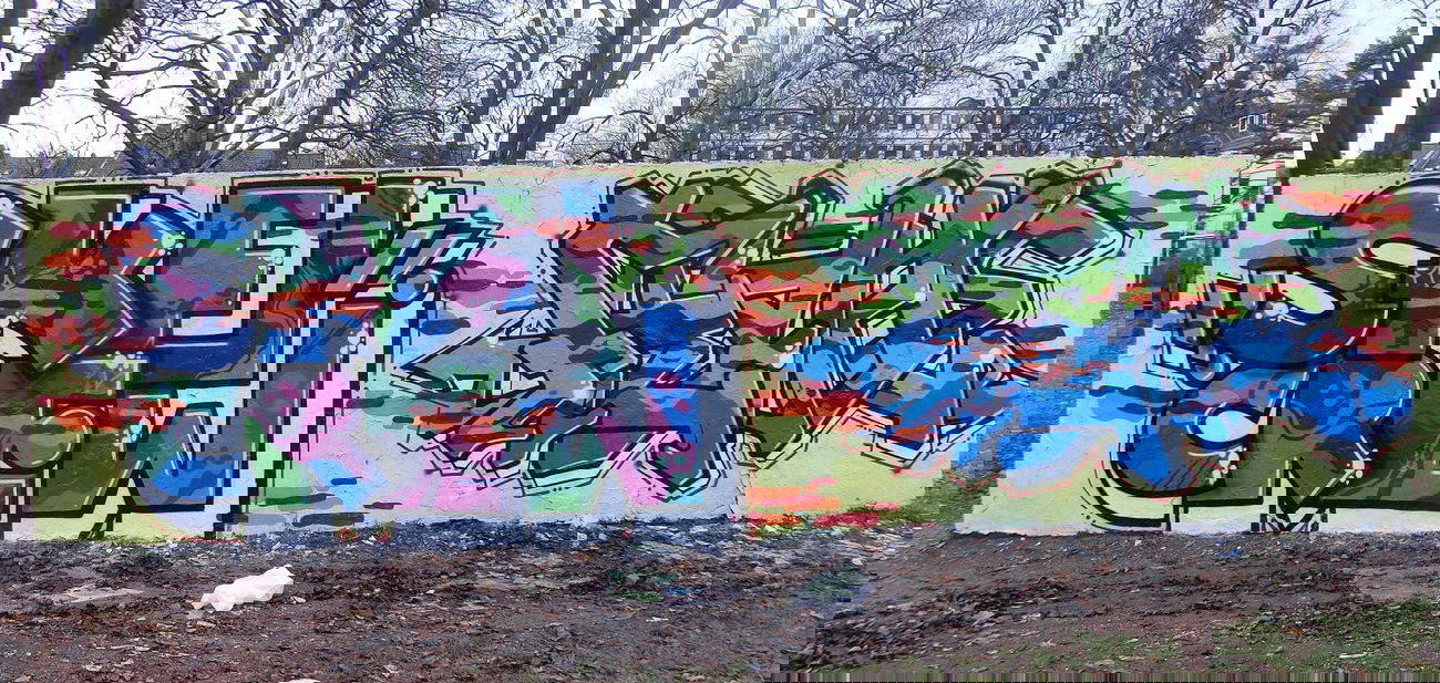 Graffiti Wall in Bonn - Photo by Frame - SKE, SKE, Crew (2013)