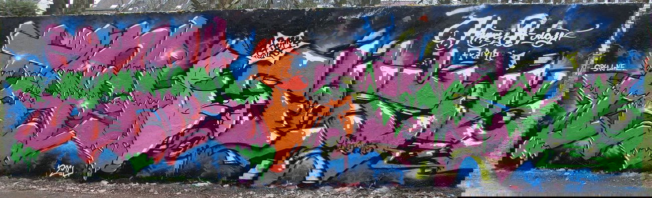 Graffiti Wall in Troisdorf - Photo by Frame - Fram, Frame, Fois (2014)