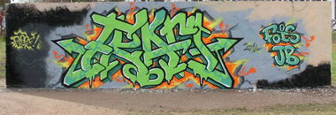 Graffiti Wall in Bonn - Photo by Frame - Frame, Fram (2014)