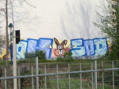 Graffiti Wall in Bonn - Photo by Frame - OH, SOD