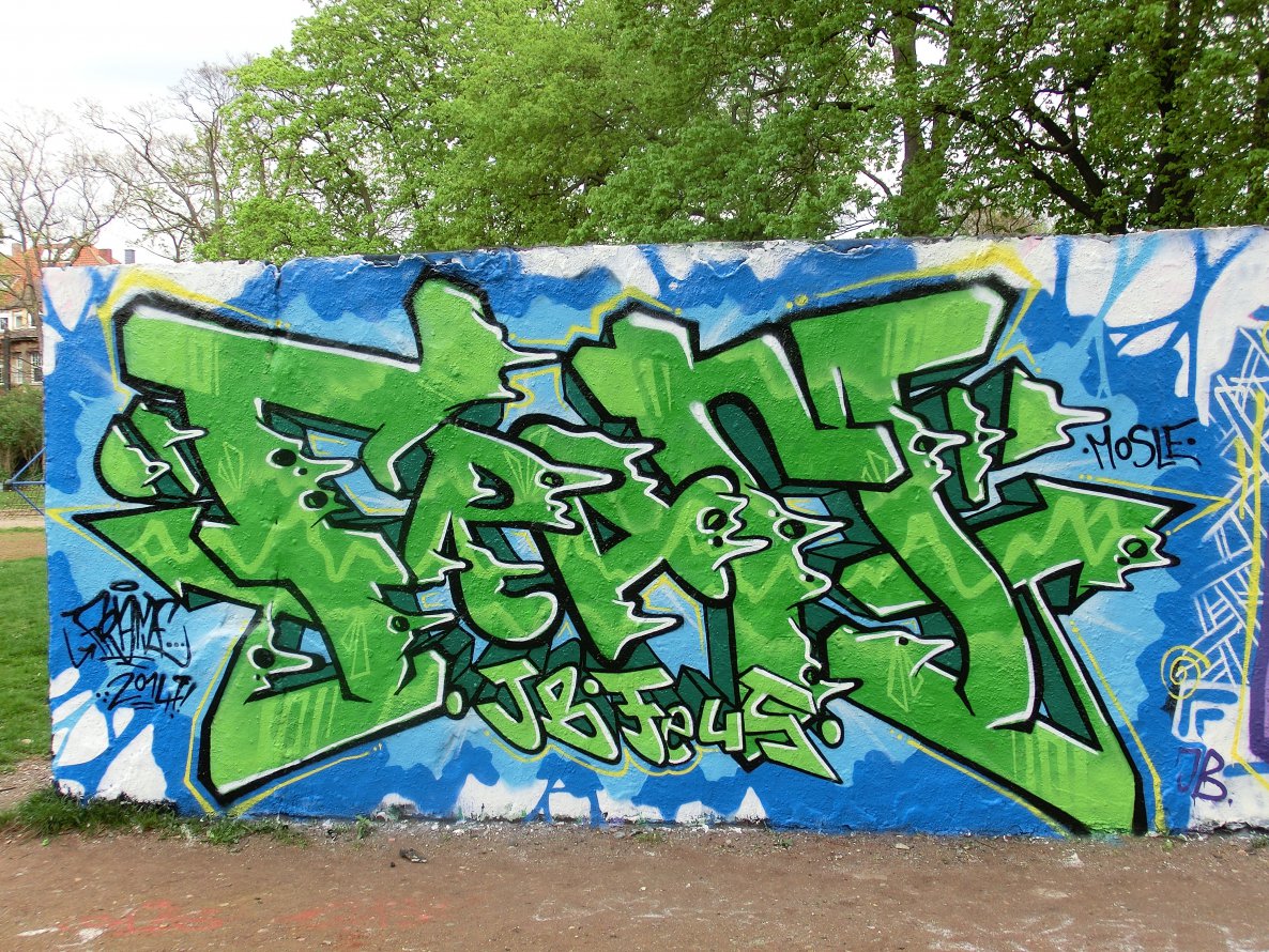 Graffiti Wall - Photo by Frame - Fram, Frame (2014)
