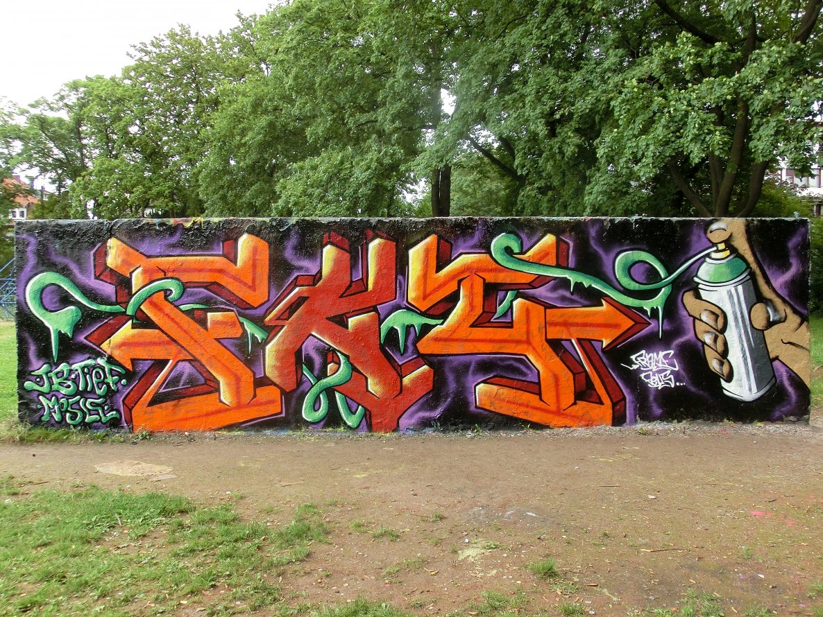 Graffiti Wall - Photo by Frame - FKS, Frame (2014)