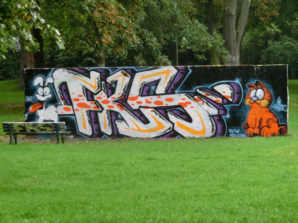 Graffiti Wall in Bonn - Photo by Frame - FKS (2014)