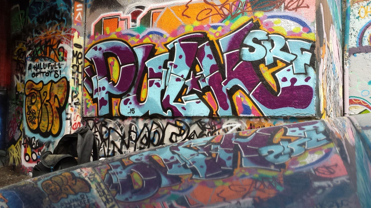 Graffiti Wall - Photo by FrankOner - Pulk, SRF