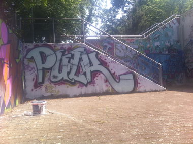 Graffiti Wall - Photo by FrankOner - Pulk, SRF