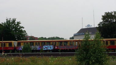 Graffiti Train - Photo by FrankOner - SRF, Gaucho