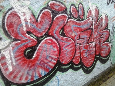 Graffiti Wall - Photo by FrankfurtHG - Eiär, Usingen, Bad (2013)