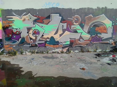 Graffiti Wall - Photo by FrankfurtHG - Tokio, Ghettospot, Frankfurt (2013)