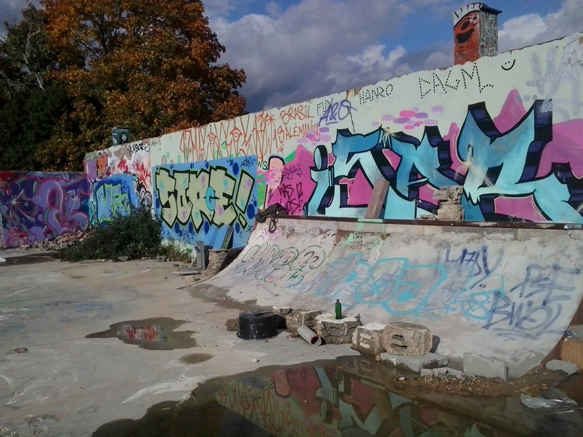 Graffiti Wall - Photo by FrankfurtHG - Spot, Isar, Sore (2013)