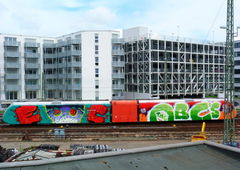 Graffiti Train - Photo by FrankfurtHG - EPSC, epsc, OBCS