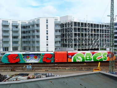 Graffiti Train - Photo by FrankfurtHG - EPSC, epsc, OBCS