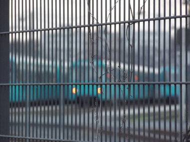 Graffiti Train - Photo by FrankfurtMaximal - Vandan, graffiti, metro