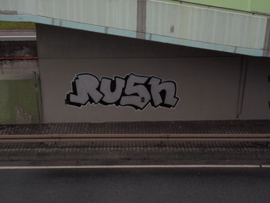 Graffiti Wall - Photo by FrankfurtMaximal - Rush, Dns, frankfurt (2015)