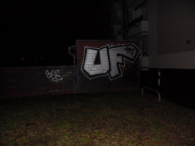 Graffiti Wall - Photo by FrankfurtMaximal - Uf, Ultras, Frankfurt