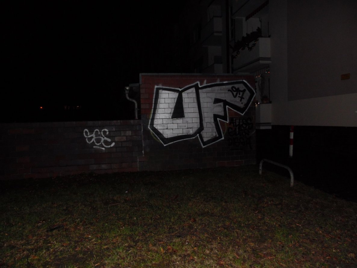 Graffiti Wall - Photo by FrankfurtMaximal - Uf, Ultras, Frankfurt