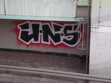 Graffiti Wall - Photo by FrankfurtMaximal - Uns, Frankfurt, Frankfurtmaximal (2015)