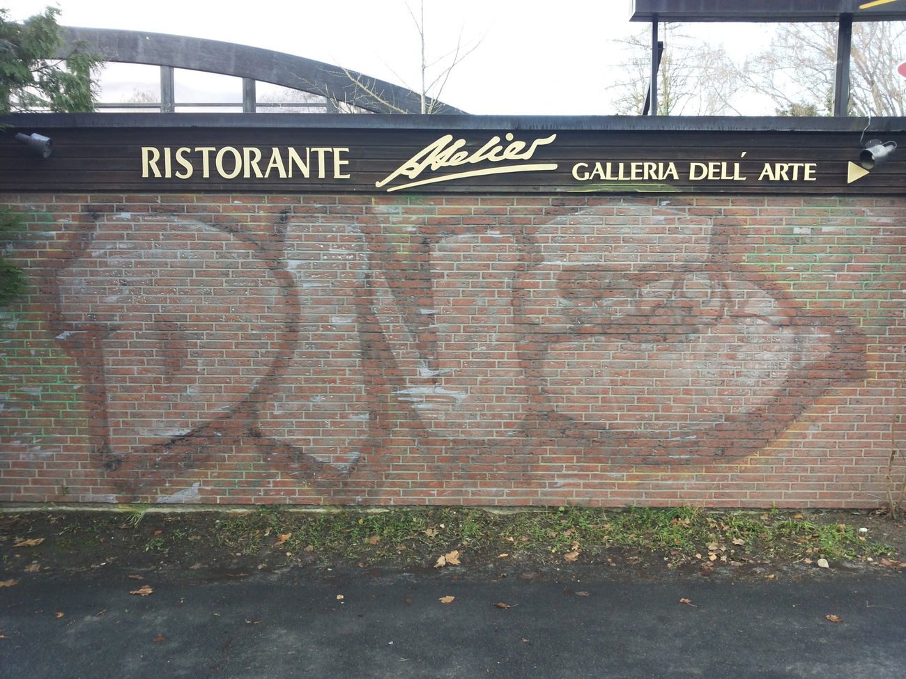 Graffiti Bombing - Photo by FrankfurtMaximal - dns, buffed, bombing