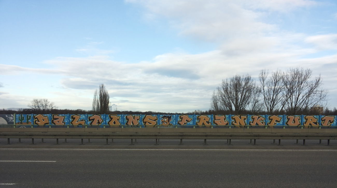 Graffiti Bombing - Photo by FrankfurtMaximal - dns, daltons, bombing