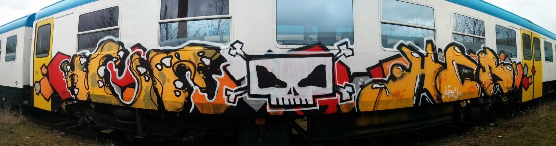 Graffiti Train - Photo by FreakHcr - HCR (2015)