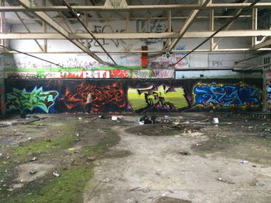 Graffiti Wall - Photo by FreakHcr - Opst, Vobes, vob