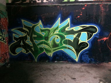 Graffiti Wall - Photo by FreakHcr - Opst, Hcr