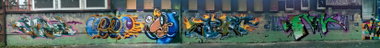 Graffiti Wall - Photo by FreakHcr - Viad, Weef, Opst (2015)