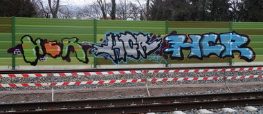 Graffiti Bombing - Photo by FreakHcr - HCR (2014)