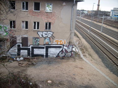 Graffiti Bombing - Photo by FreakHcr - PEG;, HCR