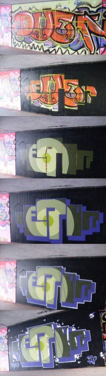 Graffiti Wall - Photo by FreakHcr - Teror, HCR