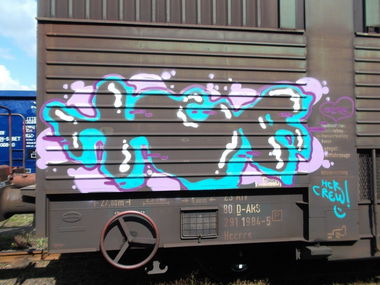 Graffiti Train - Photo by FreakHcr - HCR (2014)