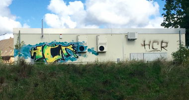 Graffiti Bombing - Photo by FreakHcr - HCR (2015)