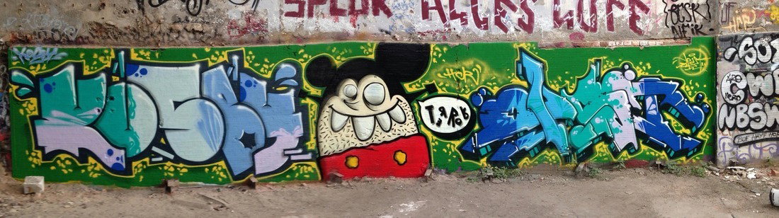 Graffiti Wall - Photo by FreakHcr - Kosby, Terror, Opst