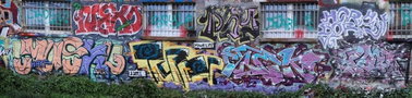 Graffiti Wall - Photo by FreakHcr - Muskl, Nexo, Psy (2015)