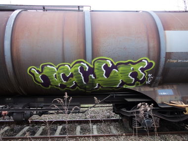 Graffiti Train - Photo by FreakHcr - HCR (2014)