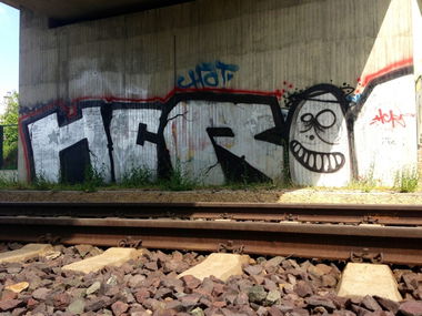Graffiti Bombing - Photo by FreakHcr - HCR