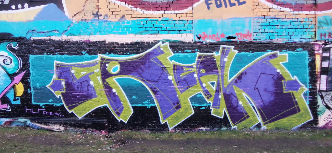 Graffiti Wall in Leipzig - Photo by FreakHcr - Freak, HCR (2017)
