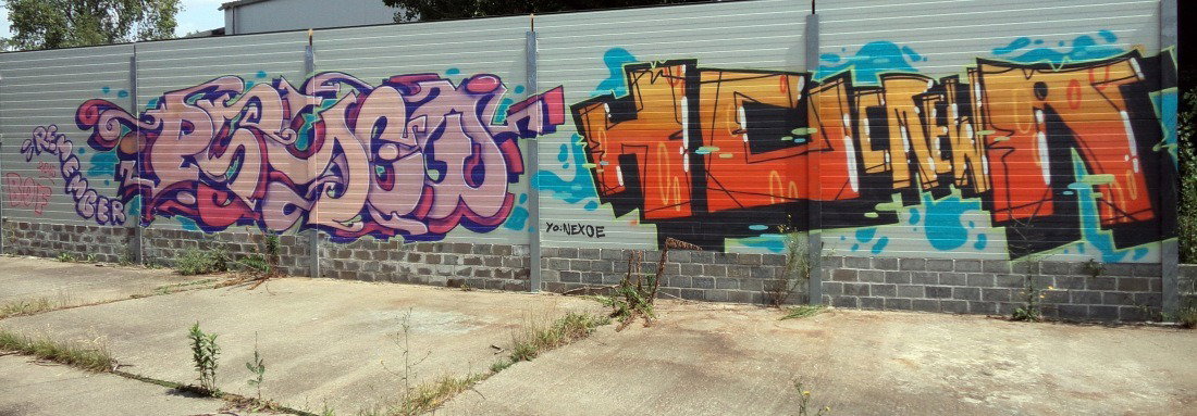 Graffiti Wall - Photo by FreakHcr - Psyco, HCR, BOF