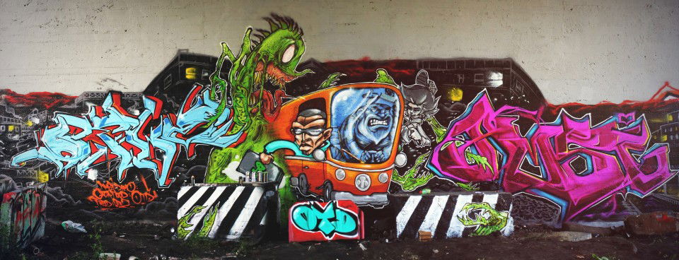 Graffiti Wall - Photo by Freed_OTD (2013)