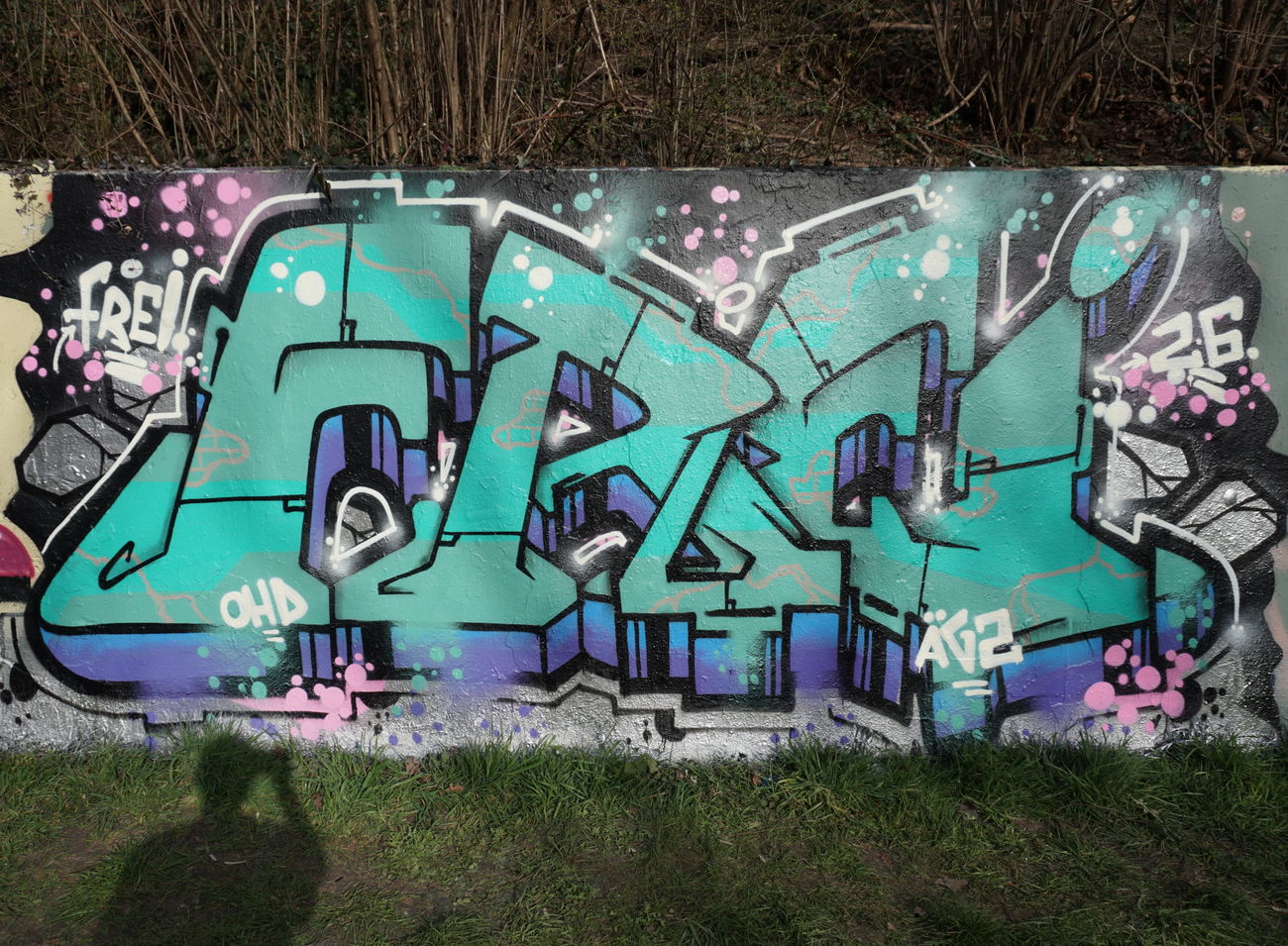 Graffiti Wall in Kassel - Photo by Frei83er (2026)